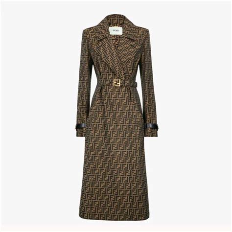 fendi damen jacke|fendi ladies overcoat.